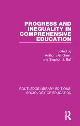 Green / Ball |  Progress and Inequality in Comprehensive Education | Buch |  Sack Fachmedien