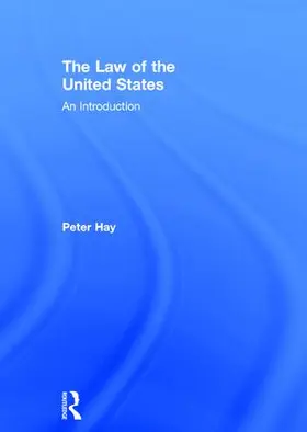Hay |  The Law of the United States | Buch |  Sack Fachmedien