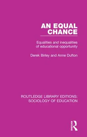 Birley / Dufton |  An Equal Chance | Buch |  Sack Fachmedien