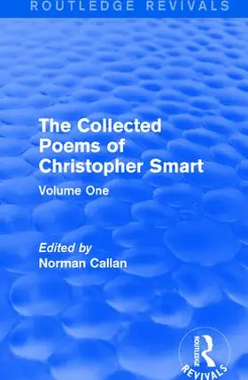 Smart |  : The Collected Poems of Christopher Smart (1949) | Buch |  Sack Fachmedien