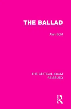 Bold |  The Ballad | Buch |  Sack Fachmedien