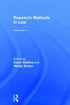 Watkins | Research Methods in Law | Buch | 978-1-138-23018-7 | www2.sack.de