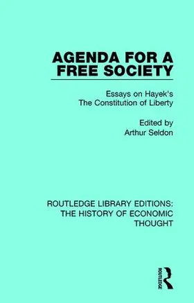 Seldon |  Agenda for a Free Society | Buch |  Sack Fachmedien