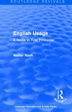 Nash |  : English Usage (1986) | Buch |  Sack Fachmedien