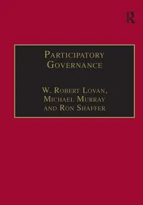 Lovan / Murray / Shaffer | Participatory Governance | Buch | 978-1-138-25049-9 | www2.sack.de