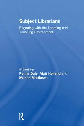 Dale / Holland |  Subject Librarians | Buch |  Sack Fachmedien