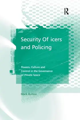 Button |  Security Officers and Policing | Buch |  Sack Fachmedien