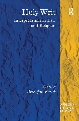 Kwak |  Holy Writ | Buch |  Sack Fachmedien