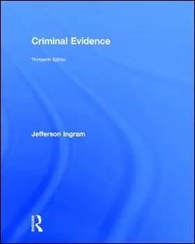 Ingram | Criminal Evidence | Buch | 978-1-138-28904-8 | www2.sack.de