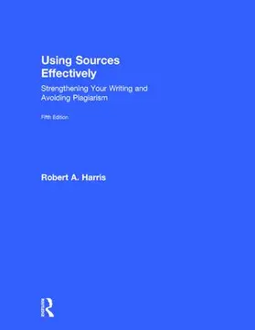 Harris |  Using Sources Effectively | Buch |  Sack Fachmedien