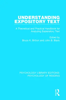 Britton / Black |  Understanding Expository Text | Buch |  Sack Fachmedien