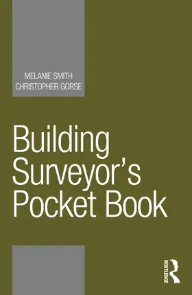 Smith / Gorse |  Building Surveyor's Pocket Book | Buch |  Sack Fachmedien