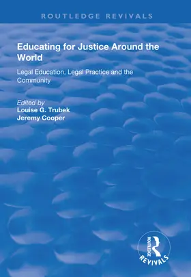Trubek / Cooper |  Educating for Justice Around the World | Buch |  Sack Fachmedien