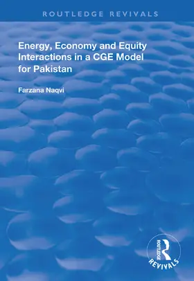 Naqvi |  Energy, Economy and Equity Interactions in a CGE Model for Pakistan | Buch |  Sack Fachmedien
