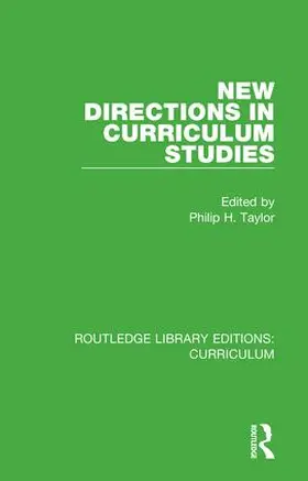 Taylor |  New Directions in Curriculum Studies | Buch |  Sack Fachmedien