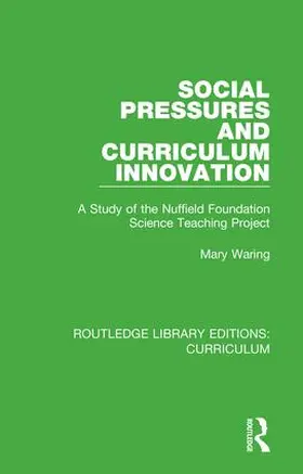 Waring |  Social Pressures and Curriculum Innovation | Buch |  Sack Fachmedien