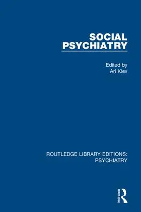 Kiev |  Social Psychiatry | Buch |  Sack Fachmedien