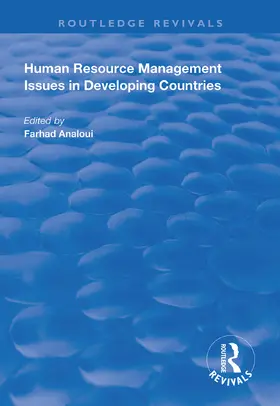 Analoui |  Human Resource Management Issues in Developing Countries | Buch |  Sack Fachmedien