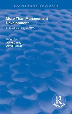 Casey / Pearce |  More Than Management Development | Buch |  Sack Fachmedien