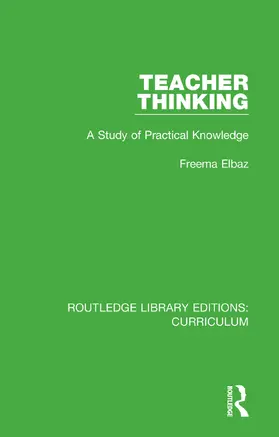 Elbaz |  Teacher Thinking | Buch |  Sack Fachmedien