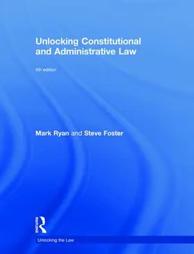Ryan / Foster |  Unlocking Constitutional and Administrative Law | Buch |  Sack Fachmedien