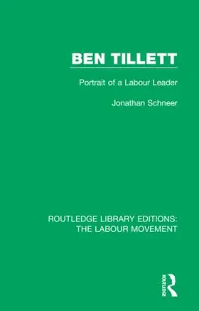 Schneer | Ben Tillett | Buch | 978-1-138-33169-3 | sack.de