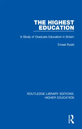 Rudd / Simpson |  The Highest Education | Buch |  Sack Fachmedien
