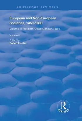 Forster |  European and Non-European Societies, 1450–1800 | Buch |  Sack Fachmedien