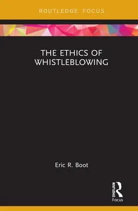 Boot |  The Ethics of Whistleblowing | Buch |  Sack Fachmedien