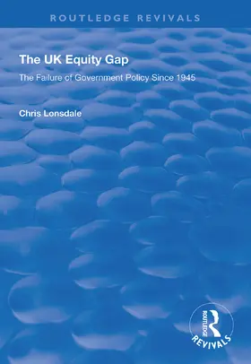 Lonsdale |  The UK Equity Gap | Buch |  Sack Fachmedien