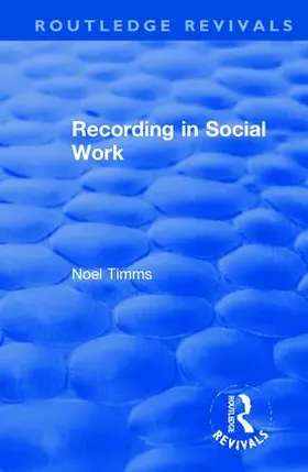 Timms |  Recording in Social Work | Buch |  Sack Fachmedien