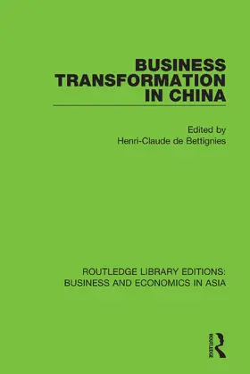 De Bettignies | Business Transformation in China | Buch | 978-1-138-36704-3 | sack.de