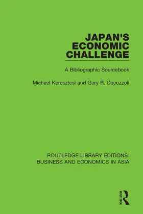Keresztesi / Cocozzoli |  Japan's Economic Challenge | Buch |  Sack Fachmedien