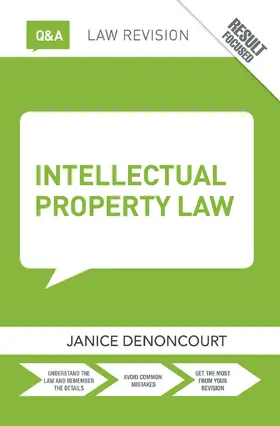 Denoncourt |  Q&A Intellectual Property Law | Buch |  Sack Fachmedien