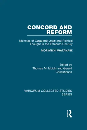 Watanabe / Izbicki |  Concord and Reform | Buch |  Sack Fachmedien