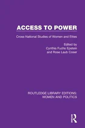 Epstein / Coser |  Access to Power | Buch |  Sack Fachmedien