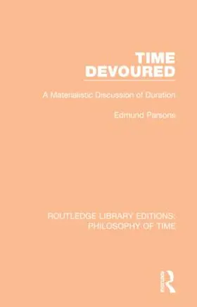 Parsons |  Time Devoured | Buch |  Sack Fachmedien