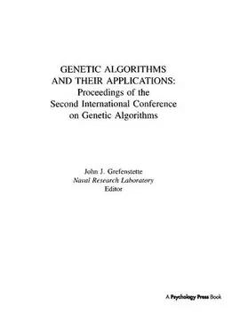 Grefenstette | Genetic Algorithms and their Applications | Buch | 978-1-138-41419-8 | www2.sack.de