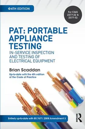 Scaddan |  PAT: Portable Appliance Testing | Buch |  Sack Fachmedien