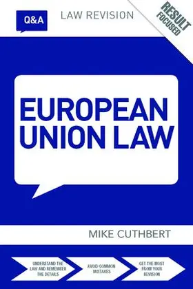 Cuthbert |  Q&A European Union Law | Buch |  Sack Fachmedien