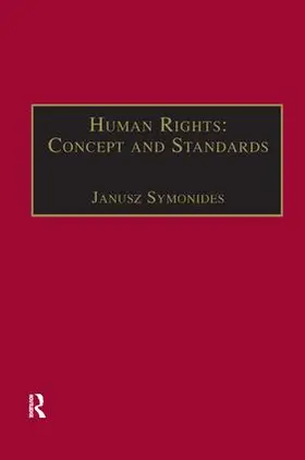 Symonides |  Human Rights: Concept and Standards | Buch |  Sack Fachmedien
