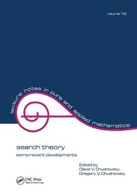 Chudnovsky | Search Theory | Buch | 978-1-138-44194-1 | sack.de