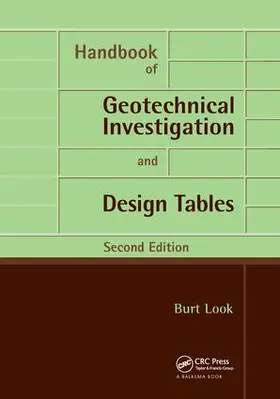 Look | Handbook of Geotechnical Investigation and Design Tables | Buch | 978-1-138-45275-6 | sack.de
