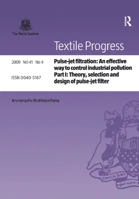 Mukhopadhyay |  Pulse-Jet Filtration: An Effective Way to Control Industrial Pollution: Part 1: Theory, Selection and Design of Pulse-Jet Filter | Buch |  Sack Fachmedien