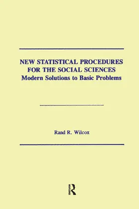 Wilcox |  New Statistical Procedures for the Social Sciences | Buch |  Sack Fachmedien