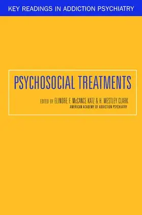 McCance-Katz |  Psychosocial Treatments | Buch |  Sack Fachmedien