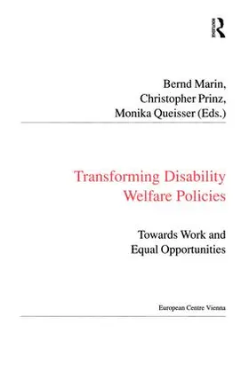 Prinz / Marin |  Transforming Disability Welfare Policies | Buch |  Sack Fachmedien