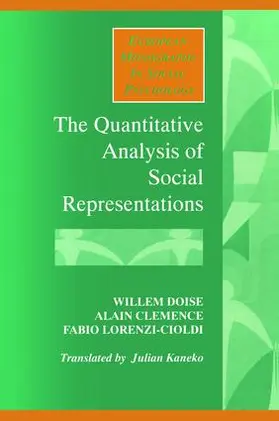 Clemence / Doise / Lorenzi-Cioldi |  The Quantitative Analysis of Social Representations | Buch |  Sack Fachmedien