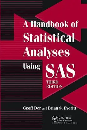 Der |  A Handbook of Statistical Analyses using SAS | Buch |  Sack Fachmedien