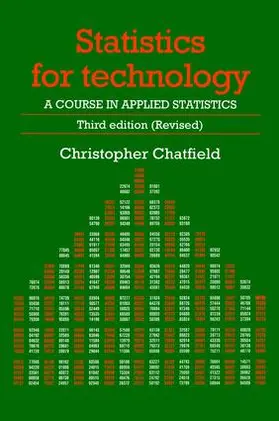 Chatfield |  Statistics for Technology | Buch |  Sack Fachmedien